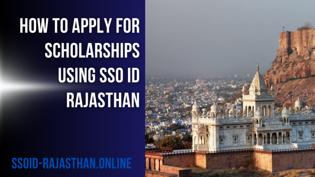 Scholarships Using SSO ID Rajasthan