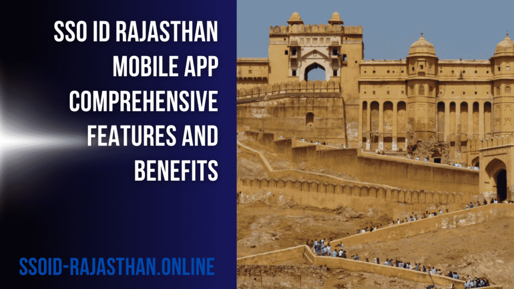 SSO ID Rajasthan Mobile App