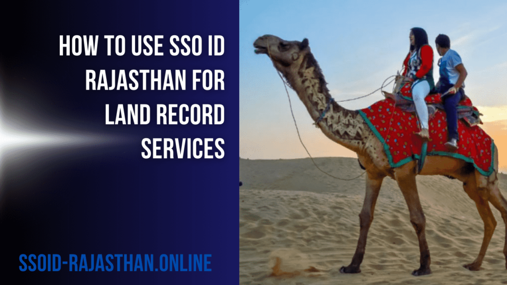 SSO ID Rajasthan for Land Record Services