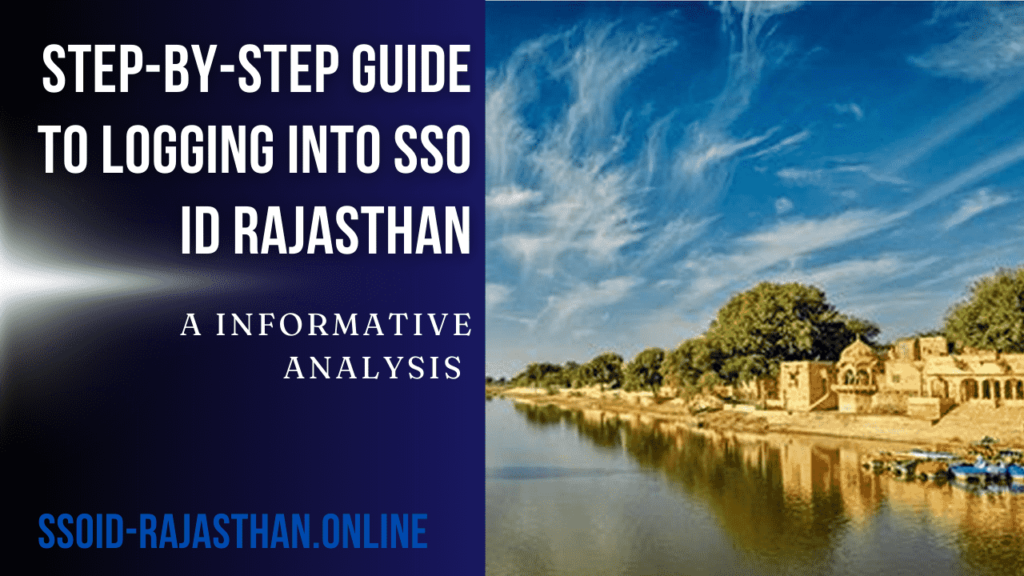 SSO ID Rajasthan