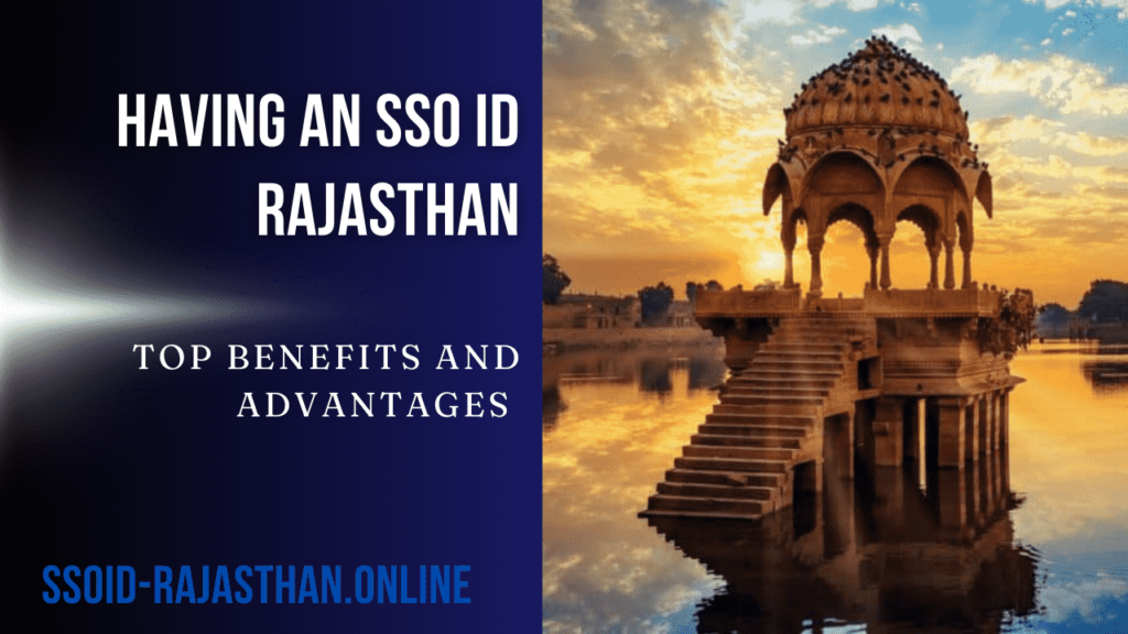 SSO ID Rajasthan